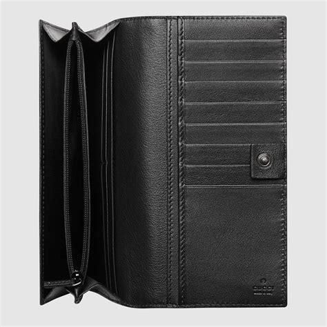 gucci mens wallwt|gucci long wallet for men.